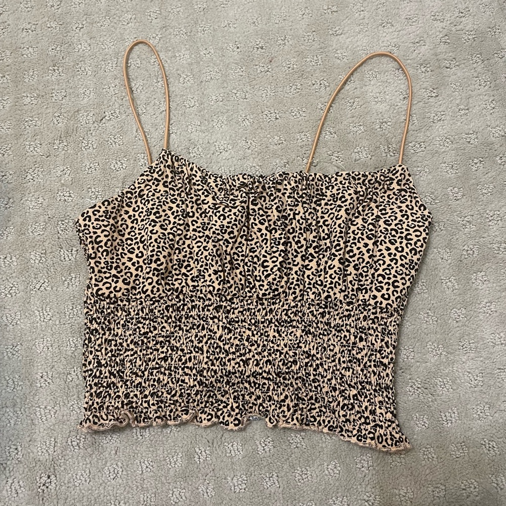 Pacsun La Hearts Crop Tank Top